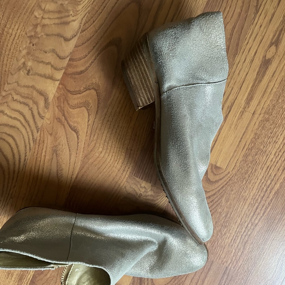 Very Volatile Silver Booties - image 4